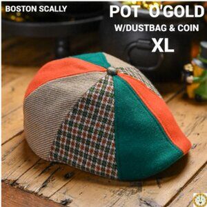Boston Scally The POT O'GOLD St Patrick's 2026 Cap- XL- With Dustbag & Coin